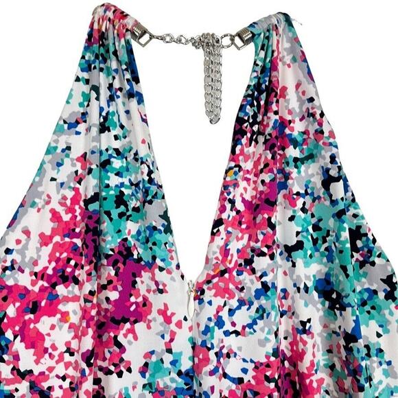 Jessica Simpson Womens Jersey Knit Blouson Above Knee Mini Stretch Dress sz 6 - Picture 13 of 16